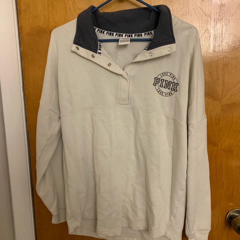 VS pink sweatshirt size small